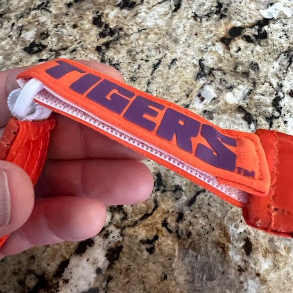 Clemson Tigers Top of the World Orange Visor Hat Adjustable Fit NCAA Sports Fan - Picture 6 of 8